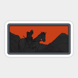 Horseman version 2 Sticker